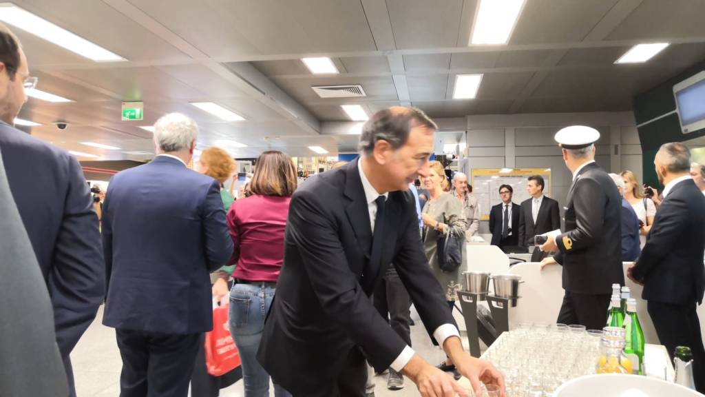 La riapertura di Linate