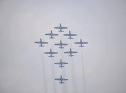 Le Frecce tricolori (foto di Roberto Vanola)