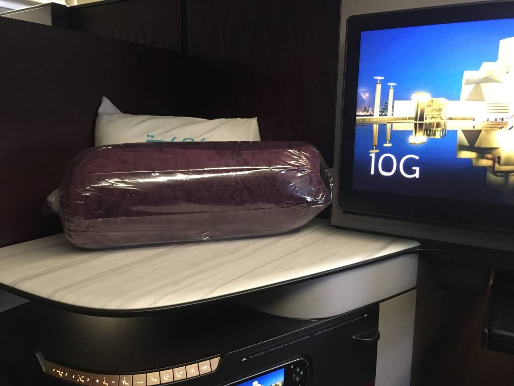 Qsuite Qatar Airways Malpensa