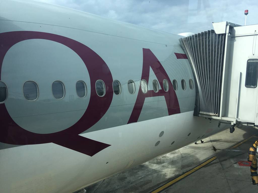 Qsuite Qatar Airways Malpensa