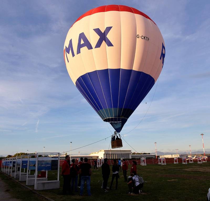 Una mongolfiera a Volandia