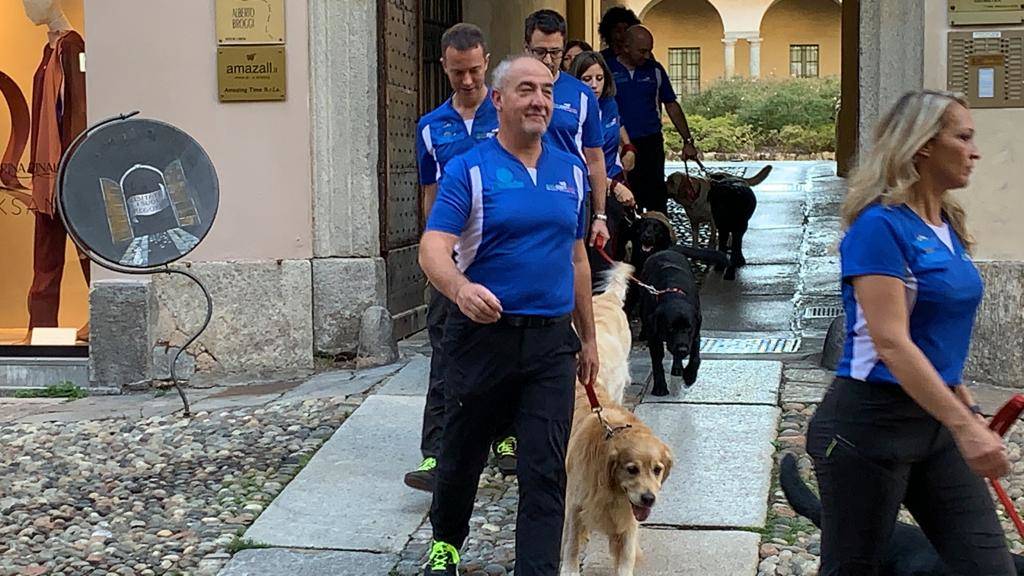 Varese - Cani in passerella per Linea verde Life