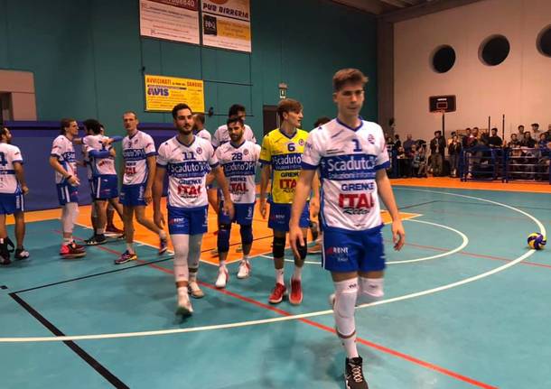 Pro Patria Scaduto DPA vince il derby Varesino di pallavolo maschile di Serie C