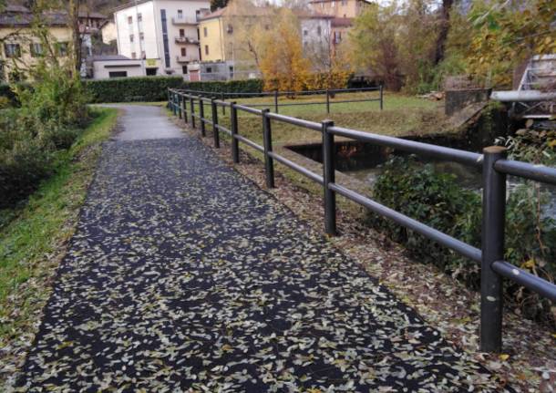 Ciclabile Cuveglio - Luino, gli interventi di ripristino