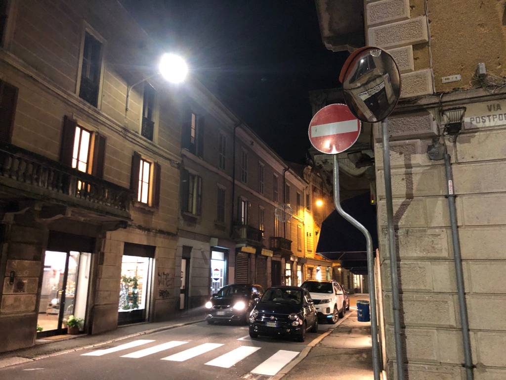 Il cambio di viabilità in via Mazzini e via Postporta