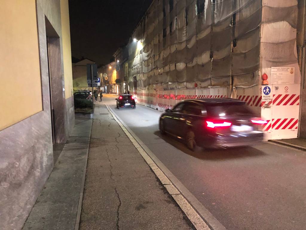 Il cambio di viabilità in via Mazzini e via Postporta