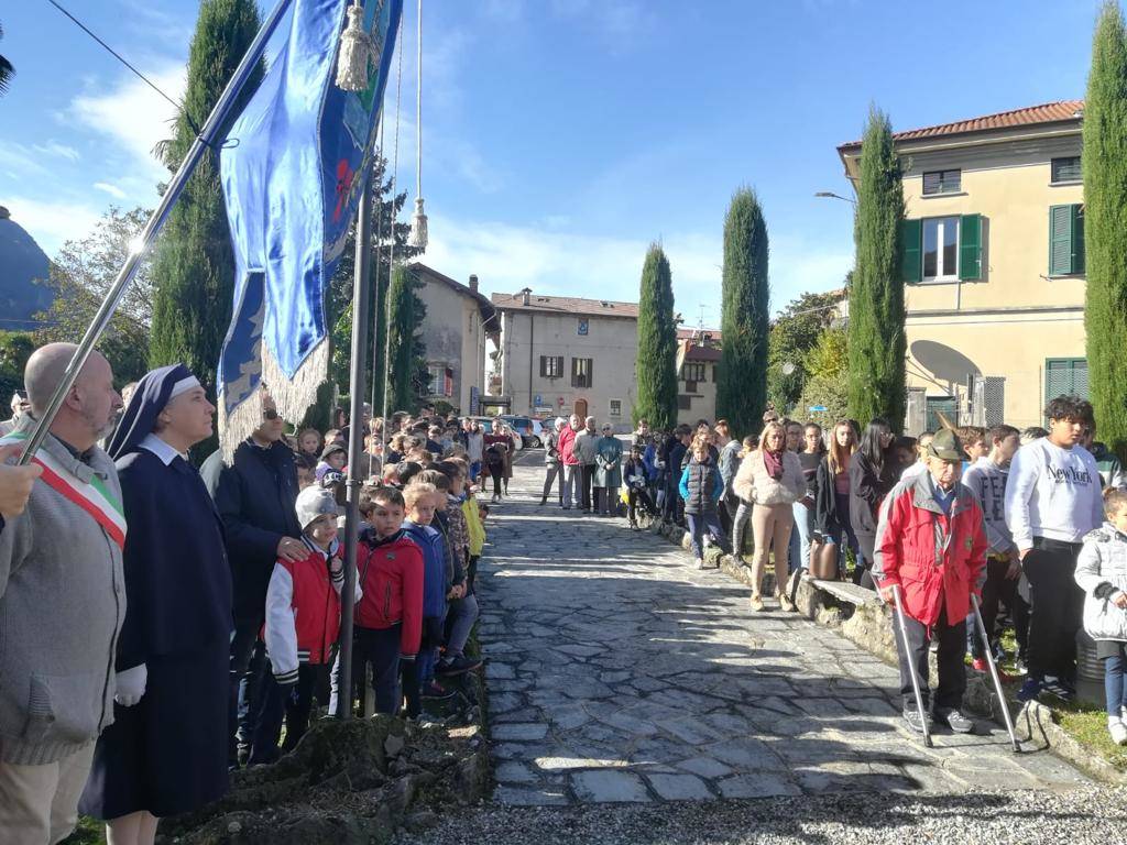 La cerimonia del 4 novembre a Castelveccana 