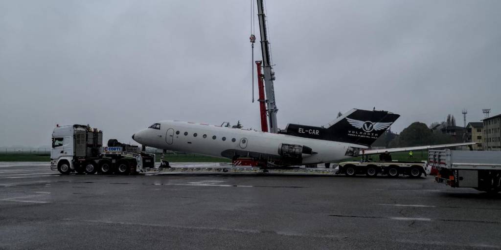 Un nuovo pezzo di Russia a Volandia: ecco l’aereo sovietico Yakovlev Yak-40