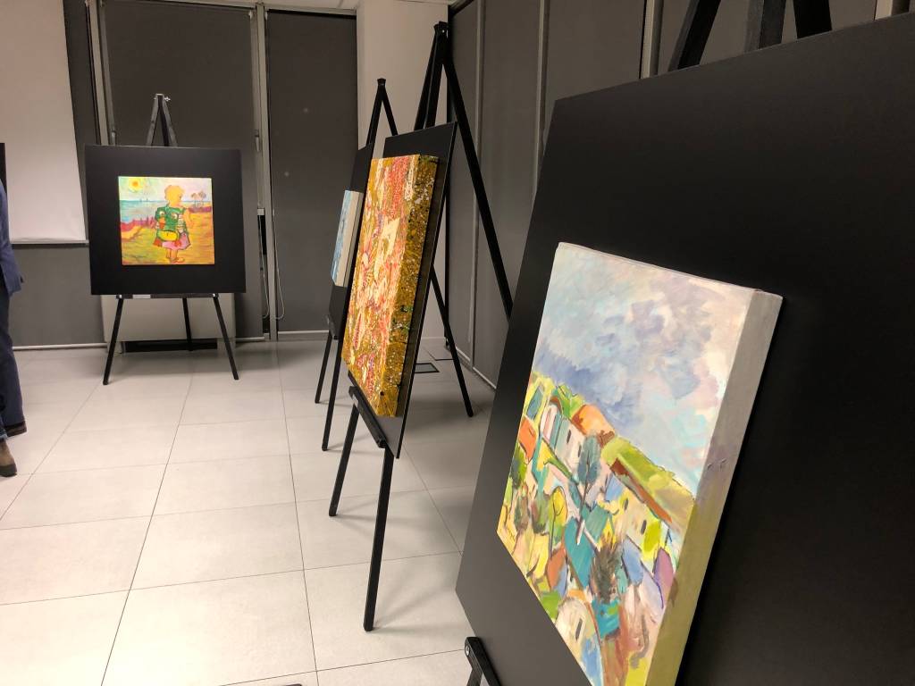 Vernissage della mostra su Van Gogh al World Trade Center Malpensa