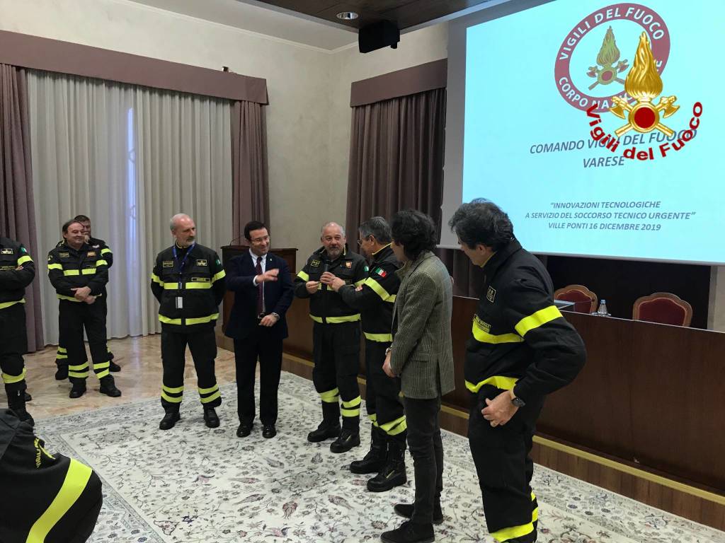 I Vigili del Fuoco presentano Dedalo 