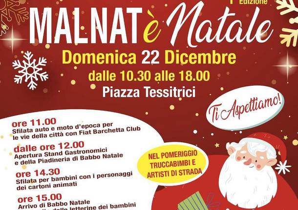 Malnatenatale Una Domenica Di Festa In Piazza