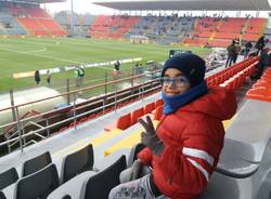 Un pomeriggio allo stadio: il regalo di Filippo Sgarbi al piccolo Lorenzo