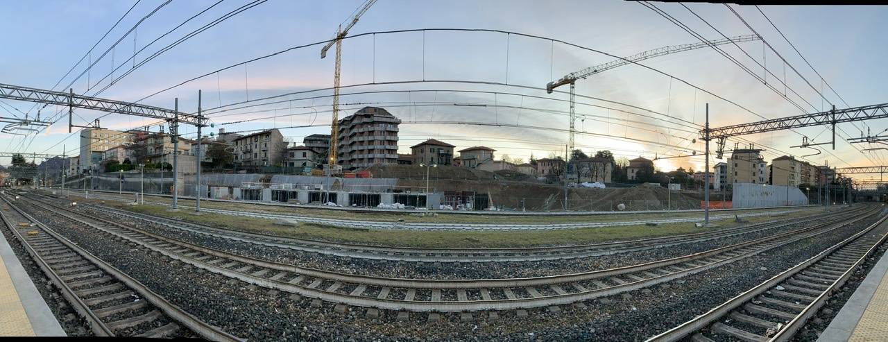 Cantieri parcheggio del ponte: ora si vedono le basi