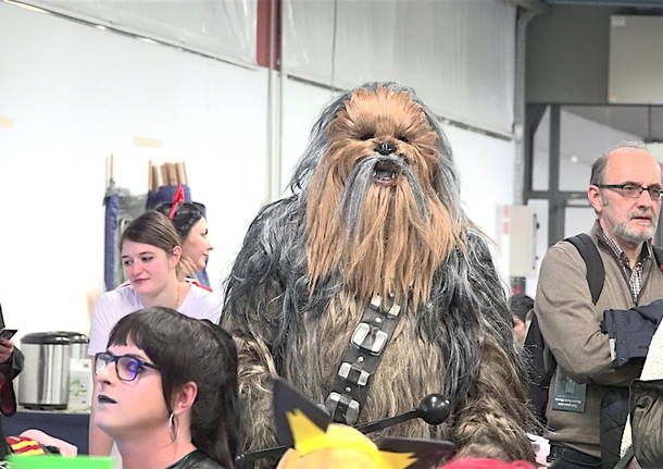 Cosplayer e modellini radiocomandati a Expo Elettronica