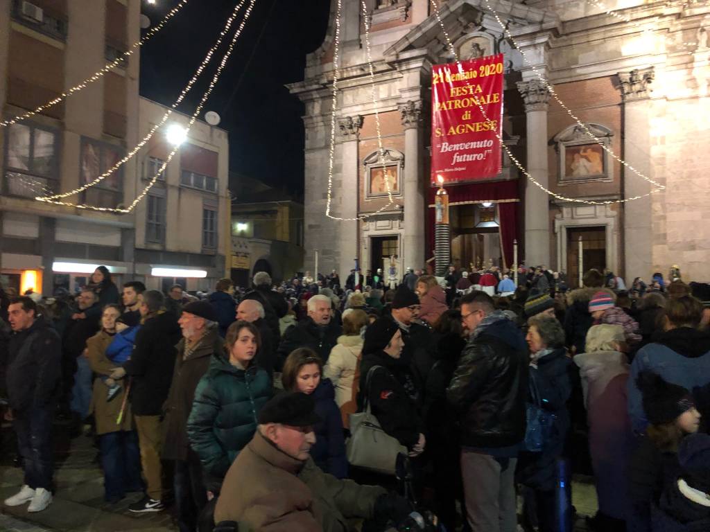 falò di sant'agnese somma