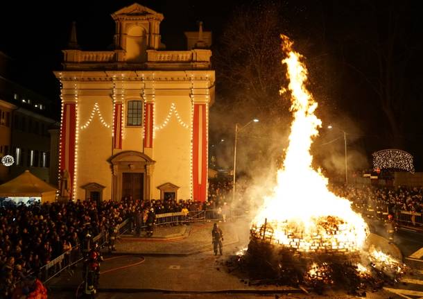 Il falò di sant'Antonio 2020