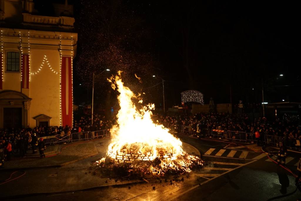 Il falò di sant'Antonio 2020