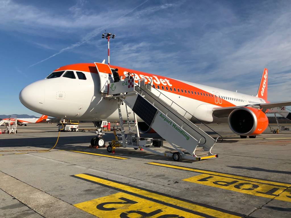 Il nuovo Airbus A321 neo di Easyjet 