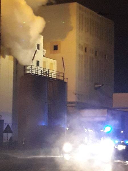 Incendio ad accam busto arsizio - foto di Massimiliano De Martino