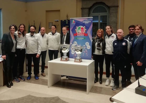 presentazione final four pallavolo femminile busto arsizio 2020 