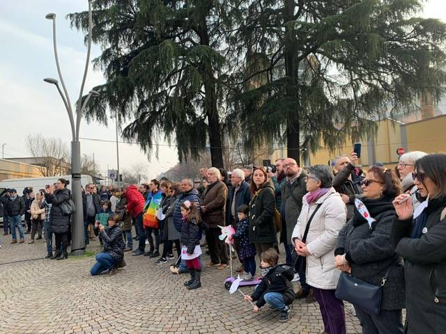 Flashmob sardine a Legnano