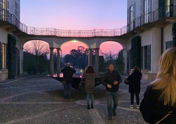 La notte bianca di Villa Panza