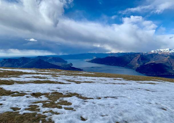 panorama lago maggiore inverno 2020 monte lema elena de vincenti