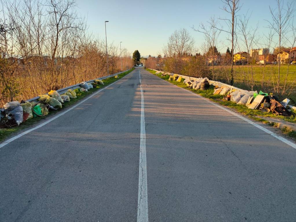 Pulizia delle strade di Parabiago