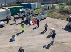 Benedizione di Pasqua per la Protezione Civile Valtinella