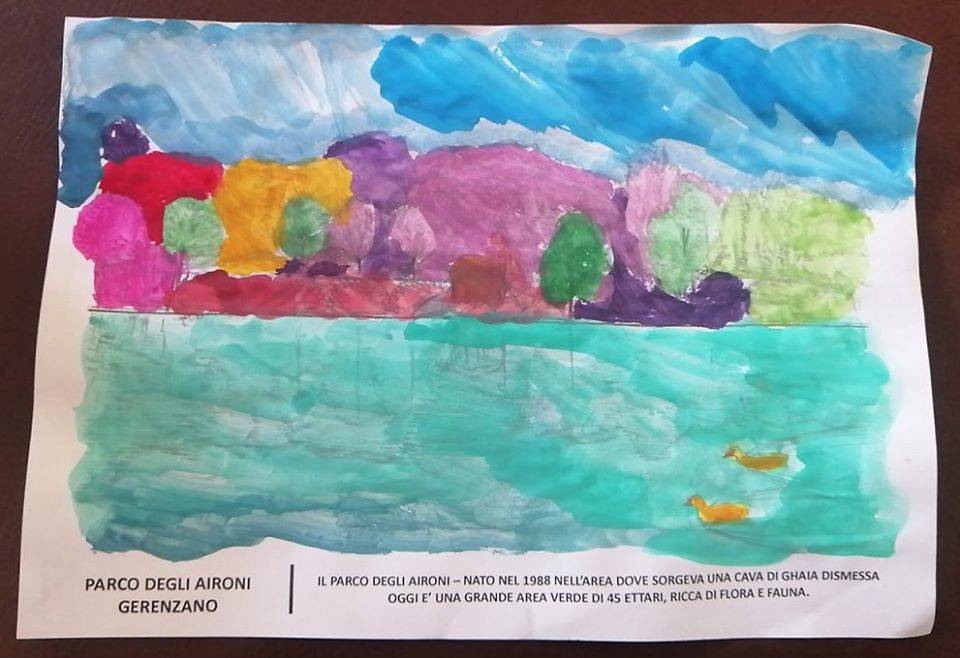 I bambini colorano il Saronnese