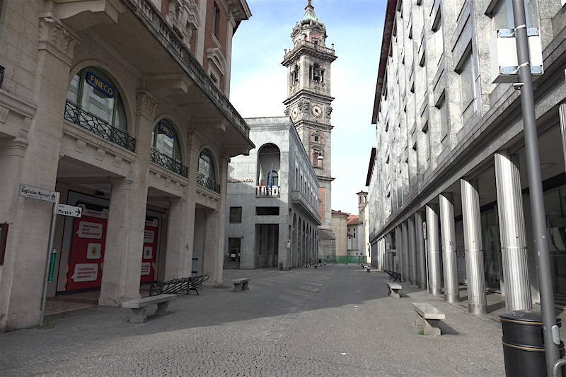 Varese - Pasqua 2020, la città deserta