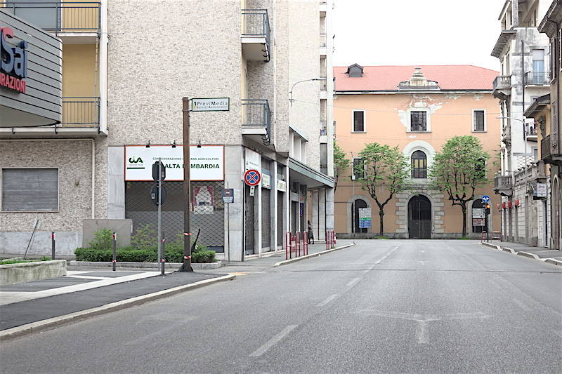 Varese - Pasqua 2020, la città deserta