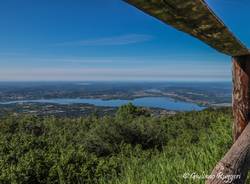 Panorama sui nostri laghi dal Forte di Orino Varese Campo dei Fiori