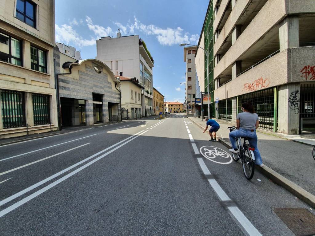 Ciclabili d'emergenza Gallarate