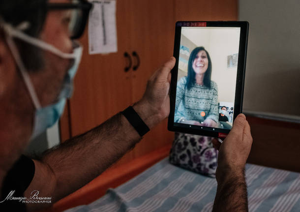 Cuasso al Monte - Reportage dal reparto Covid - foto di Maurizio Borserini