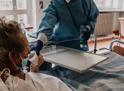 Cuasso al Monte - Reportage dal reparto Covid - foto di Maurizio Borserini