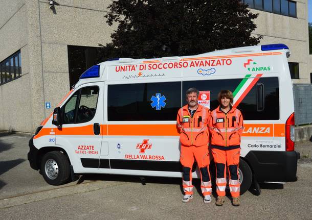 Nuova ambulanza per Sos della Valbossa