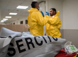 sanificazione coronavirus ospedale busto militari