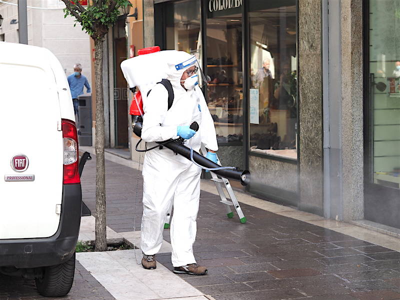 Saronno, il giorno della ripartenza