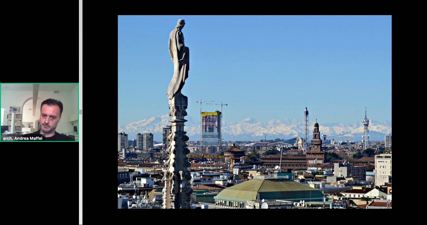 Andrea Maffei e il cantiere della Torre Allianz a Citylife