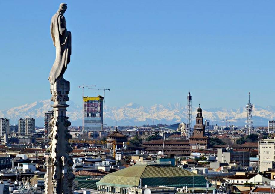 Andrea Maffei e il cantiere della Torre Allianz a Citylife