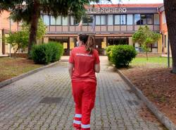 I volontari di Croce Rossa Italian a supporto delle scuole per gli esami di maturità