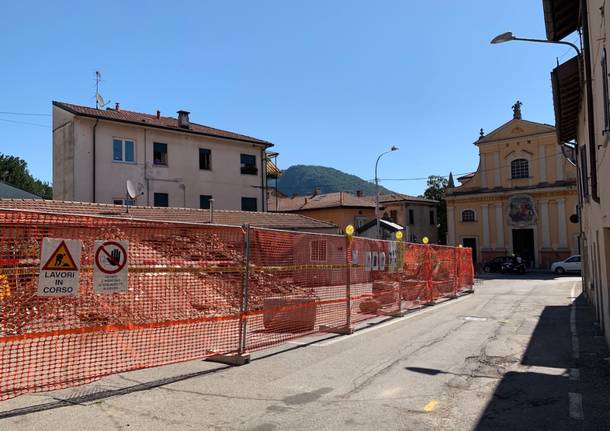 Bisuschio: i lavori e i ritrovamenti nel centro storico