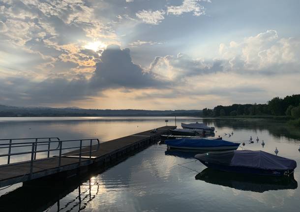 Il pontile di Bodio Lomnago