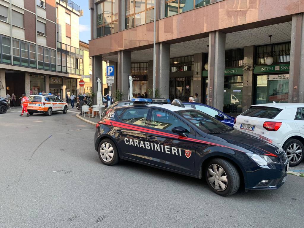 Aggressione in centro a Gallarate