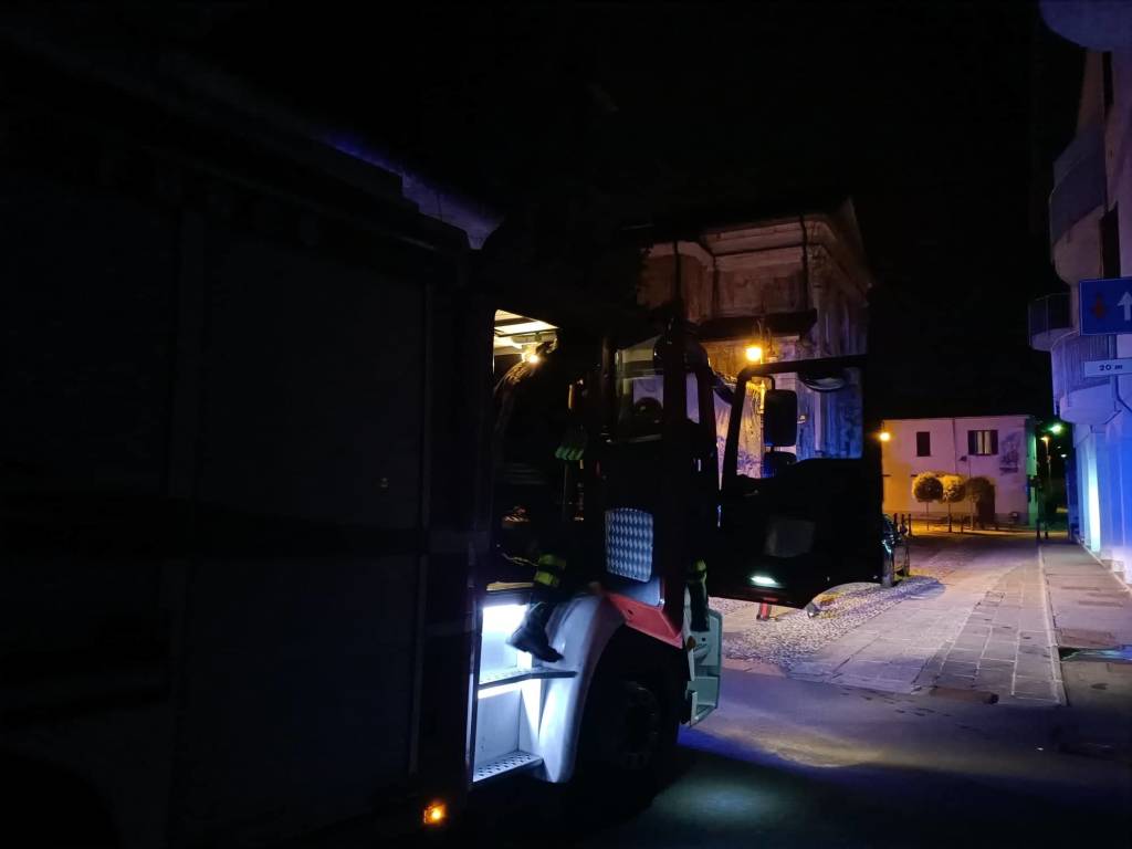 Incendio Sant'Antonino Lonate Pozzolo