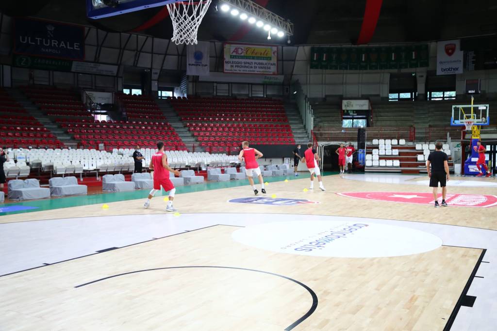 Primo allenamento Openjobmetis 2020