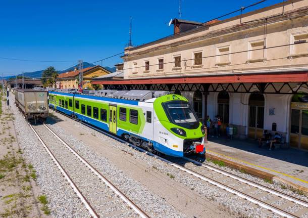 Primo viaggio del treno Donizetti