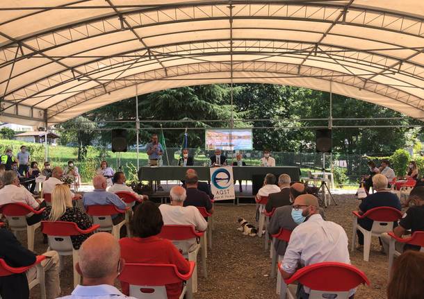 Riqualificazione del Lago di Varese, conferenza stampa 