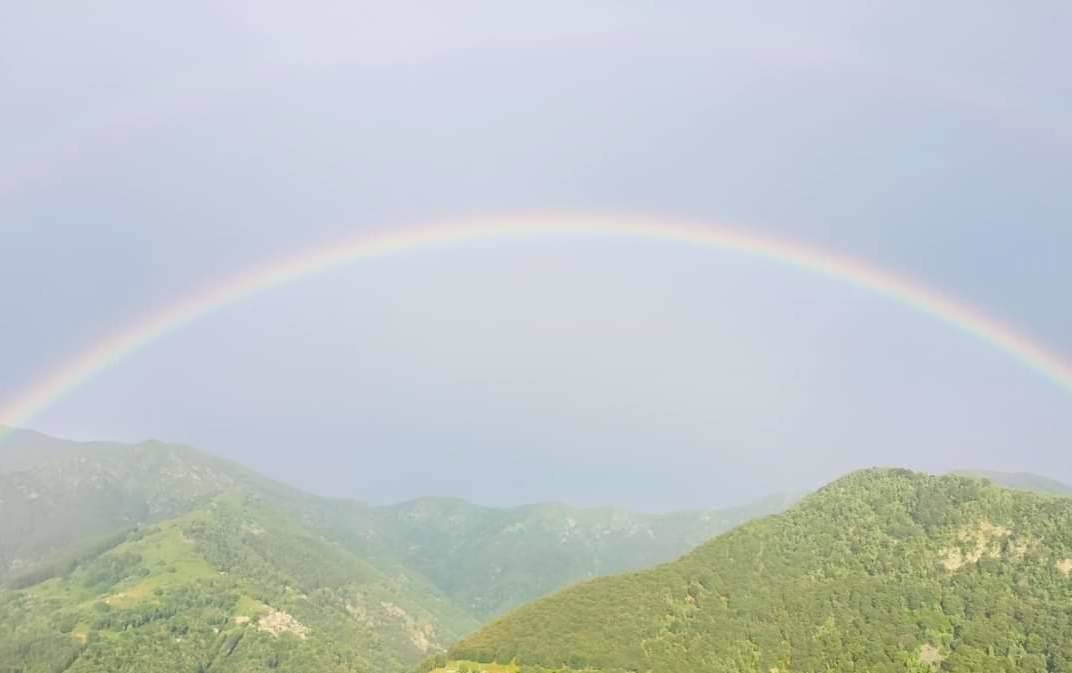 Veddasca: doppio arcobaleno